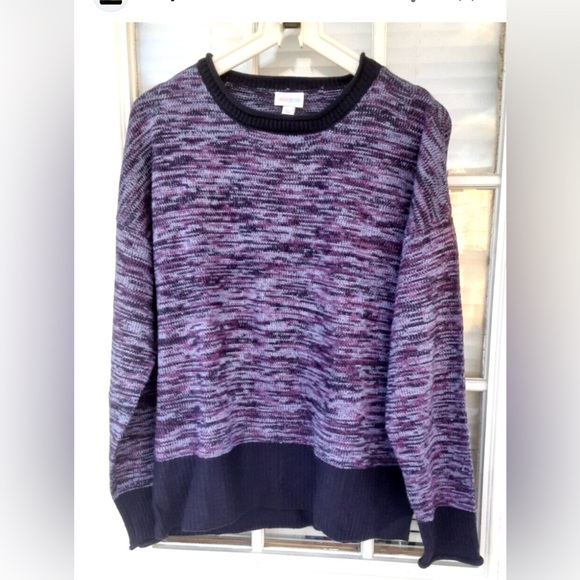 LuLaRoe Sweaters - LuLaRoe Women's Marled Purple and Black Sweater